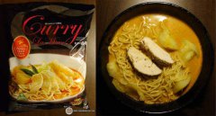 辛拉面（黑色包装、美国版的） 辛辣的汤头、大块香菇、牛肉以及大份量的面